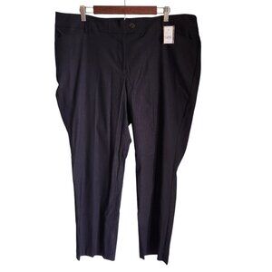 Lane Bryant Pants Black 20P 20 Petites 4 Seasons Tighter Tummy Straight Pant